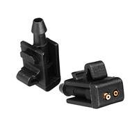 PURPLELILY 2 Pz Auto Anteriore Parabrezza Rondella Per Adattatore Ugello Per 2 Scenic2 8200082347