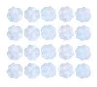 PURPLELILY 20pcs Quadrifogli Colorati Ciondolo Fascino Smalto Perle Sciolte Per Le Donne Collana Portachiavi Gioielli Fare Risultati Trifoglio Ciondolo, Misura unica, come descritto