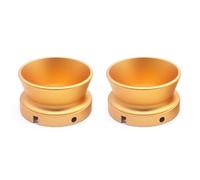 PURPLELILY Accessori in alluminio per registratore uditivo Cup Recorder Coppe apri per bobina a bobina registratore dispositivo