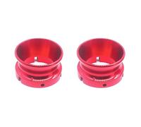 PURPLELILY Accessori in alluminio per registratore uditivo Cup Recorder Coppe apri per bobina a bobina registratore dispositivo