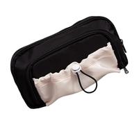 PURPLELILY Astuccio per matite estetico multi-strato, penna di grande capacità per organizzare forniture scolastiche scatola organizzatori multistrato, Nero , Bellezza di massa