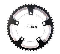 PURPLELILY Bike Chainwheel Acciaio/Alluminio Guarnitura Velocità Pignone Parti 34T 39T 50T 53T 110/130BCD 8/9/10/11T Bike Chainwheel