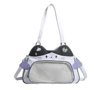 PURPLELILY Borsa a tracolla borse a tracolla trasparenti messaggeri da donna Itabag Toted Borse a tracolla per donna Itabag Crossbody, Viola