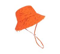 PURPLELILY Cappello da pescatore alla moda con grande tesa e ampia fascia per il sudore con design protettivo dal sole bacino sportivo da spiaggia coreano a tesa larga