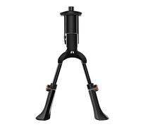 PURPLELILY Cavalletto per bici Mountain Bike Cavalletto per 24-29 pollici Regolabile Bipiede Kick Stand Alluminio Supporto Posteriore