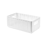 PURPLELILY Cestini portaoggetti per vestiti robusti organizer per armadi 2/4/5/6 griglie cestino per cassetti impilati scatola per armadio domestico cassetto organizzatore organizzatore salvaspazio