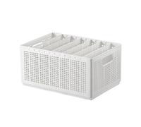 PURPLELILY Cestini portaoggetti per vestiti robusti organizer per armadi 2/4/5/6 griglie cestino per cassetti impilati scatola per armadio domestico cassetto organizzatore organizzatore salvaspazio