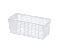 PURPLELILY Cestino rettangolare portatile piccolo organizer robusto scatola portaoggetti per cucina camera da letto condimenti cucina piccoli grandi cesti portaoggetti con maniglie per organizzare il