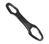 PURPLELILY Chiave a scatola multifunzione resistente a doppia estremità riparazioni professionali esagonali a doppia estremità accessori solidi regolabili