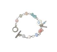 PURPLELILY Colorful Nuvola Perline Bracciali Fatto A Mano Y2K Gioielli A Mano Trend Estetica Catena Del Polso Della Ragazza Moda Braccial