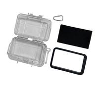 PURPLELILY Contenitore di immagazzinaggio all'aperto per attrezzatura di campeggio escursionismo con guarnizione stagna e piccola organizzazione scatola di immagazzinaggio impermeabile