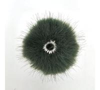 PURPLELILY Copertura antivento per parabrezza lavalier artificiale in pelliccia sintetica