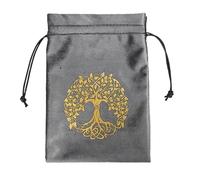 PURPLELILY Dices Drawstrings Bag Jewelry Pouches Organizzatori Tarocchi Oracoli Sacchetto di Immagazzinaggio di Carta Borsa da Viaggio Stregoneria Forniture, Ztd08