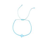 PURPLELILY Disegni regolabili Croci Fascino Con Perline Multicolore Decorazione Per Le Donne Alla Moda Gioielli Pezzi Abito Da Sera, Misura unica, come descritto