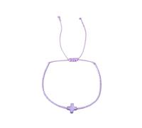 PURPLELILY Disegni regolabili Croci Fascino Con Perline Multicolore Decorazione Per Le Donne Alla Moda Gioielli Pezzi Abito Da Sera, Misura unica, come descritto