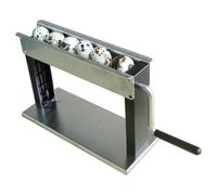 PURPLELILY Dispositivo di sbucciatura delle uova di quaglia 304Stainless Struttura dell'acciaio inossidabile Rimozione rapida e facile del guscio adatto per la casa o il ristorante uova sbucciatrice