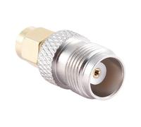 PURPLELILY Il maschio e femminile del metallo dei connettori dell'adattatore dei segnali del TNC termina la testa di conversione per l'adattatore femminile maschio di TNC SMA di applicazione