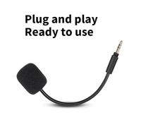 PURPLELILY Microfono da gioco di ricambio per microfono staccabile G30S Boom cancellazione del rumore Cuffie da gioco Accessori Riduzione del rumore Microfono da gioco