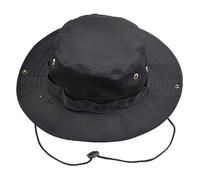 PURPLELILY Parasole a tesa larga Cappello da pescatore parasole da giungla sole per escursioni all'aperto campeggio unisex pescatore leggero viaggio, Nero , Taglia unica