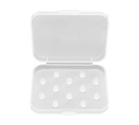 PURPLELILY Piccolo Auricolare Auricolari Scatola di Immagazzinaggio Trasparente E Durevole Auricolari Holder Per Tutti I Giorni Viaggiare Trasporto Holder Trasparente Auricolare Cover