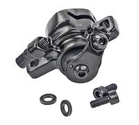 PURPLELILY Pinza per freno a disco per bici e scooter, per kit di conversione del freno elettrico M365, adattatore per rotore da montagna, con set di strumenti di allarme, blocco centrale idraulico