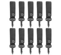 PURPLELILY Portachiavi con gancio per zaino in spalla, portachiavi resistente, moschettone professionale con fibbia in vita con portachiavi portachiavi in nylon zaino gancio