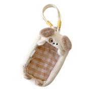 PURPLELILY Sacchetti di stoccaggio creativi per cani in peluche per oggetti per bambini materiali sicuri guida dei genitori strumento di organizzazione a forma di cane peluche sacchetto di stoccaggio