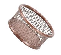 PURPLELILY Scatola portaoggetti in metallo per graffette, organizer per graffette, contenitore in metallo ventilato per forcine di carta, puntine, organizer da scrivania in classe