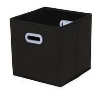 PURPLELILY Scatole portaoggetti a cubo in tessuto con doppia maniglia in metallo pieghevole cestino armadio scatola per vestiti giocattoli collezione articoli per la casa cestino pieghevole