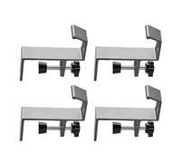 PURPLELILY Set di 4 ganci flessibili non adesivi da tavolo per una gestione efficiente dello spazio a casa, scuola o sul posto di lavoro, gancio rimovibile da scrivania