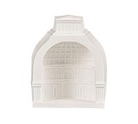 PURPLELILY Stampo geometrico in silicone a forma di statua semplice in gesso epossidico stampo in resina architettonica per argilla artigianato decorazioni per la casa