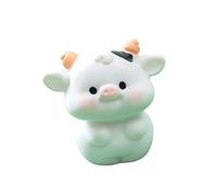 PURPLELILY Statua del giardino della mucca del fumetto statua della resina figurina per la decorazione del cortile all'aperto regalo decorazione sculture