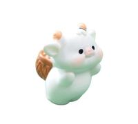 PURPLELILY Statua del giardino della mucca del fumetto statua della resina figurina per la decorazione del cortile all'aperto regalo decorazione sculture