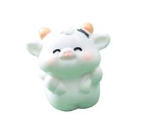 PURPLELILY Statua del giardino della mucca del fumetto statua della resina figurina per la decorazione del cortile all'aperto regalo decorazione sculture