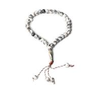 PURPLELILY Tasbih - Rosario musulmano con perline per preghiera, accessori per il culto della catena a mano, accessori unici per gioielli, Misura unica, come descritto