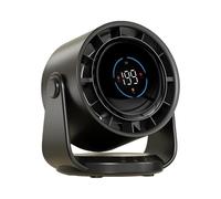 PURPLELILY Ventilatore portatile di raffreddamento regolabile Display digitale USB ufficio interno adatto per uso interno potente ventilatore