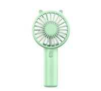 PURPLELILY Ventilatore portatile ricaricabile piccola tasca con 3 velocità USB per ufficio esterno tasca interna piccola