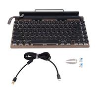 PURPLLE 83 Bluetooth USB Medical Punk Keycaps per PC Desktop/Laptop