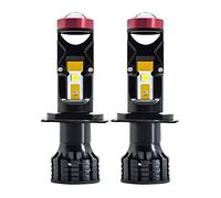 PURPLLE H4 LED Mini Proiettore 3D Lente 90W 25000LM Automobile Lampadina Conversione Kit Hi/Lo Beam