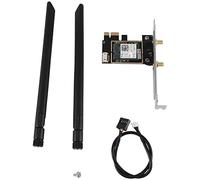 PURPLLE Scheda WiFi AC7260 7260NGW 2.4G/5G 867Mbps 802.11AC + Adattatore di scheda Bluetooth Adattatore PCIE con Antenna 2X8DB