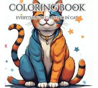 Purr-fectly Adorable: Cute Cats Coloring Book: 100 Charming Cat Illustrations for Relaxation, Creativity, and Fun