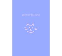 Purr My Last Note: Cute cat themed notebook