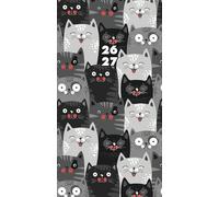Purrfect 2-Year 2026-27 3.5 X 6.5 Monthly Pocket Planner