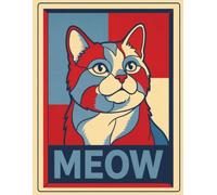 Purrfect Posters: A Funny and Creative Coloring Book for Cat Lovers