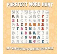 Purrfect Word Hunt: Cat Lover's Wordsearch Coloring Adventure