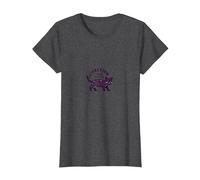 Purrfection Prende Pratica Il Gatto Motivazionale Maglietta, Donna, Grigio Scuro, 3XL