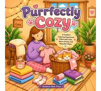 Purrfectly Cozy: A Comfort Coloring Experience Filled with Cats, Warm Drinks and Peaceful Vibes
