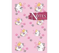 Purrfectly Cute Kawaii Cat Notebook: Kitty Journal for Cat Lovers, 6x9”, 120 Lined Pages - Perfect for School, Work, or Home, use as a journal, ... girls, teens, adults, students and travellers
