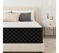 PurrJoys Materasso 180 x 200 cm, altezza 25 cm, nucleo a molle insacchettate H3 & H4, 7 zone, traspirante, certificato Oeko-TEX, per chi dorme sul fianco e sulla schiena, 100 notti