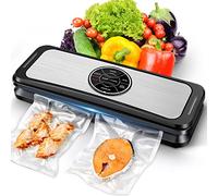 PURRL Macchina sottovuoto, sigillatrice Automatica sottovuoto for Alimenti, Facile da Usare, Sistema di sigillatura sottovuoto ad Aria for la conservazione di Alimenti secchi e umidi